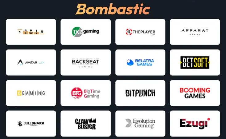 bombastic kasinon tarjoajat